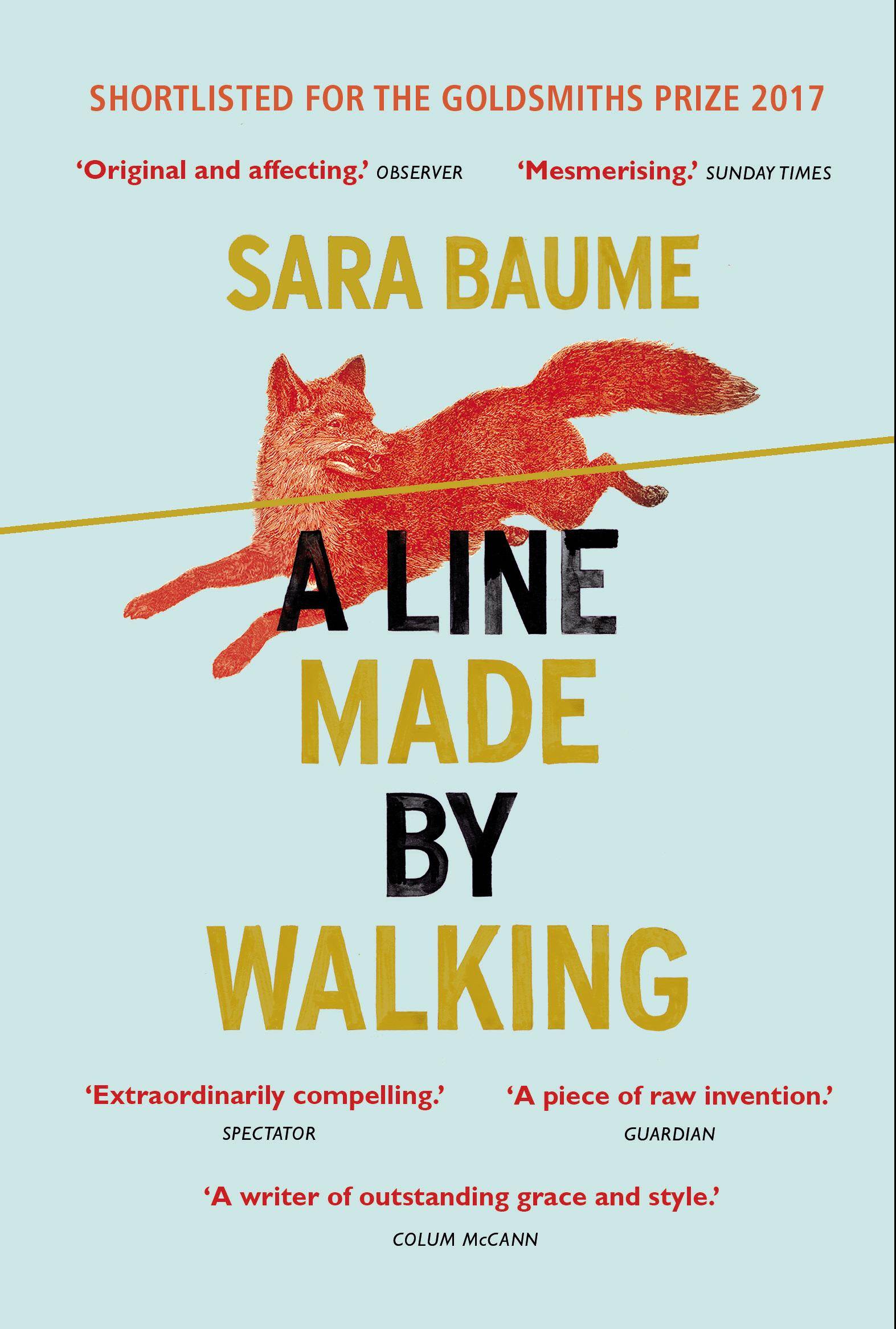 A Line Made By Walking Nominiert: The Goldsmiths Prize 2017
