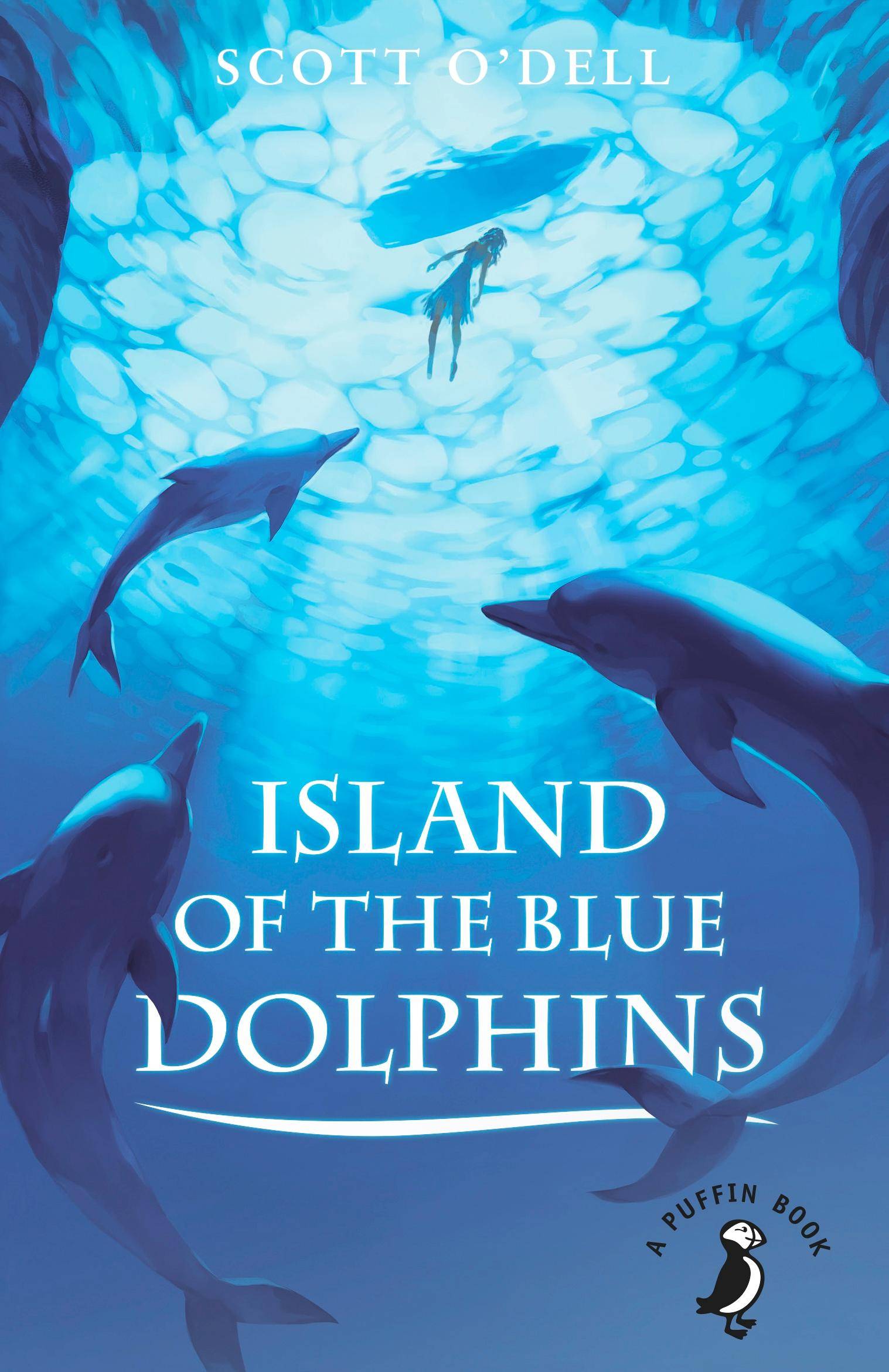 Island of the Blue Dolphins Insel der blauen Delfine, englische Ausgabe. Winner of the John Newberry Medal 1961