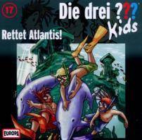 Die drei ???-Kids - Rettet Atlantis!, 1 Audio-CD Das Hörspiel, CD, Die drei ??? Kids 17