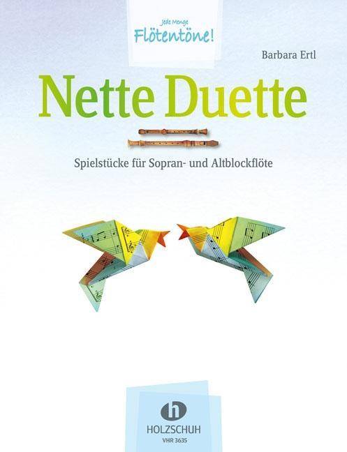 Nette Duette Spielstücke für Sopran- und Altblockflöte. Die Playback MP3s zu dieser Ausgabe können sie hier kostenlos herunterladen: Download