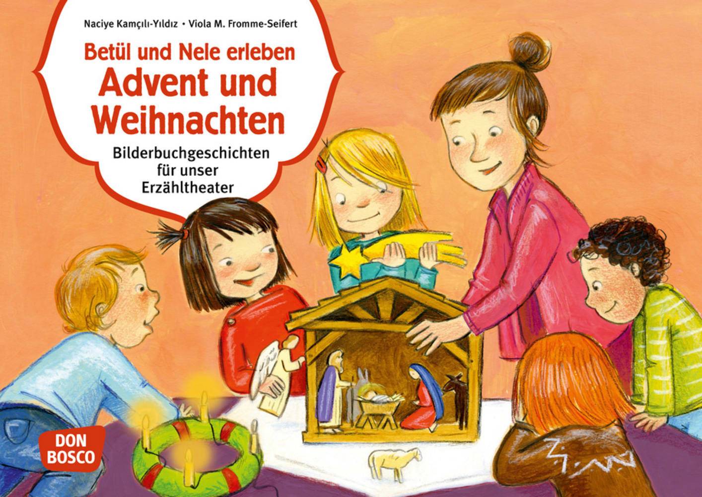 Betül und Nele erleben Advent und Weihnachten. Kamishibai Bildkartenset., mit 1 Beilage Entdecken - Erzählen - Begreifen: Bilderbuchgeschichten. Mit