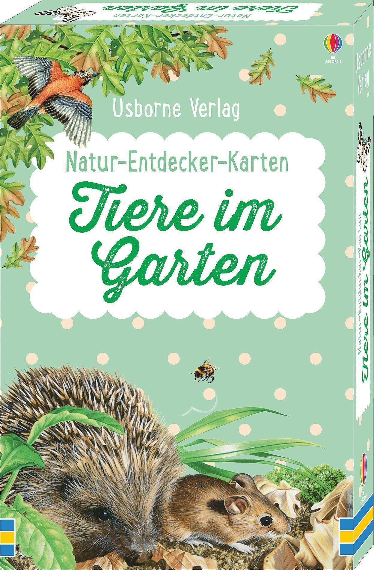 Natur-Entdecker-Karten: Tiere im Garten 50 Natur-Entdecker-Karten