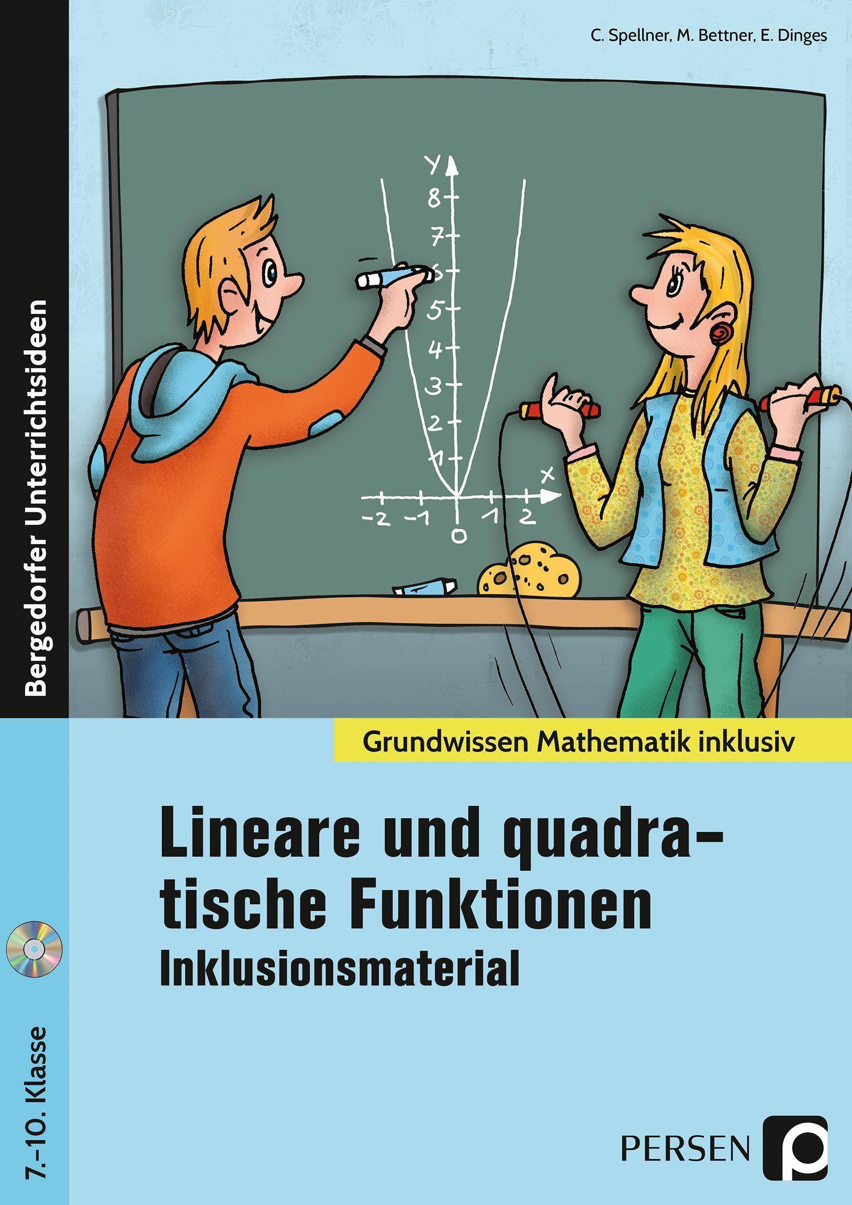 Lin. und quadrat. Funktionen - Inklusionsmaterial 7. bis 10. Klasse