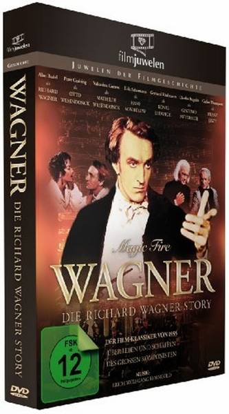 Wagner - Die Richard Wagner Story Regie: William Dieterle, Filmjuwelen, Juwelen der Filmgeschichte - USA 1955, FSK ab 12, DVD-Video, Dt/engl