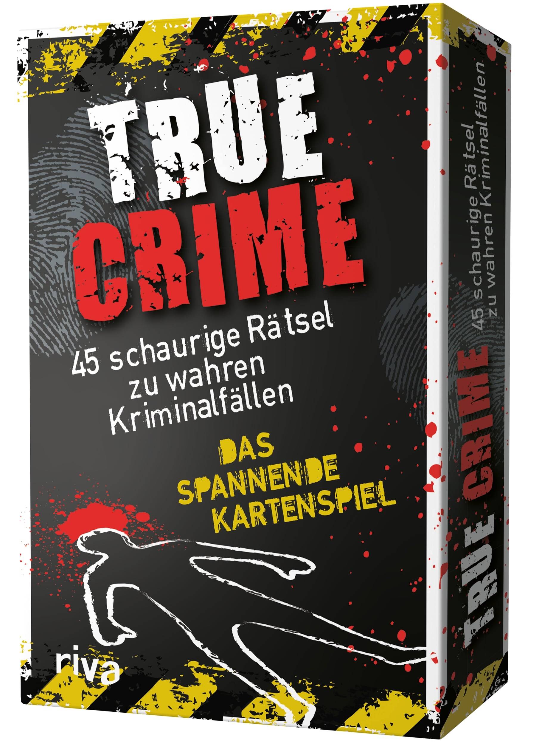 True Crime  45 schaurige Rätsel zu wahren Kriminalfällen Das spannende Kartenspiel