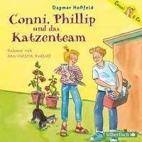 Conni, Phillip und das Katzenteam, 2 Audio-CD 2 CDs, Lesung. CD Standard Audio Format. Gekürzte Ausgabe