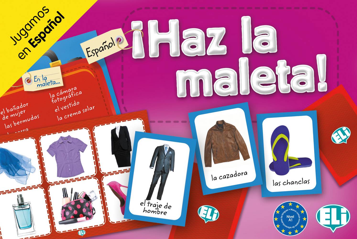 ¡Haz la maleta! (Spiel) Niveau A1