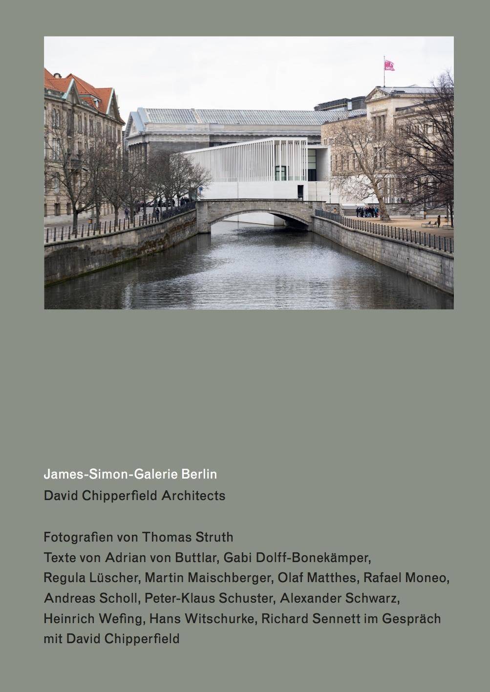 David Chipperfield Architects. James-Simon-Galerie Berlin Fotografien von Thomas Struth