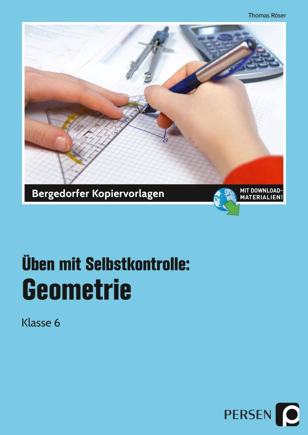 Üben mit Selbstkontrolle: Geometrie Klasse 6