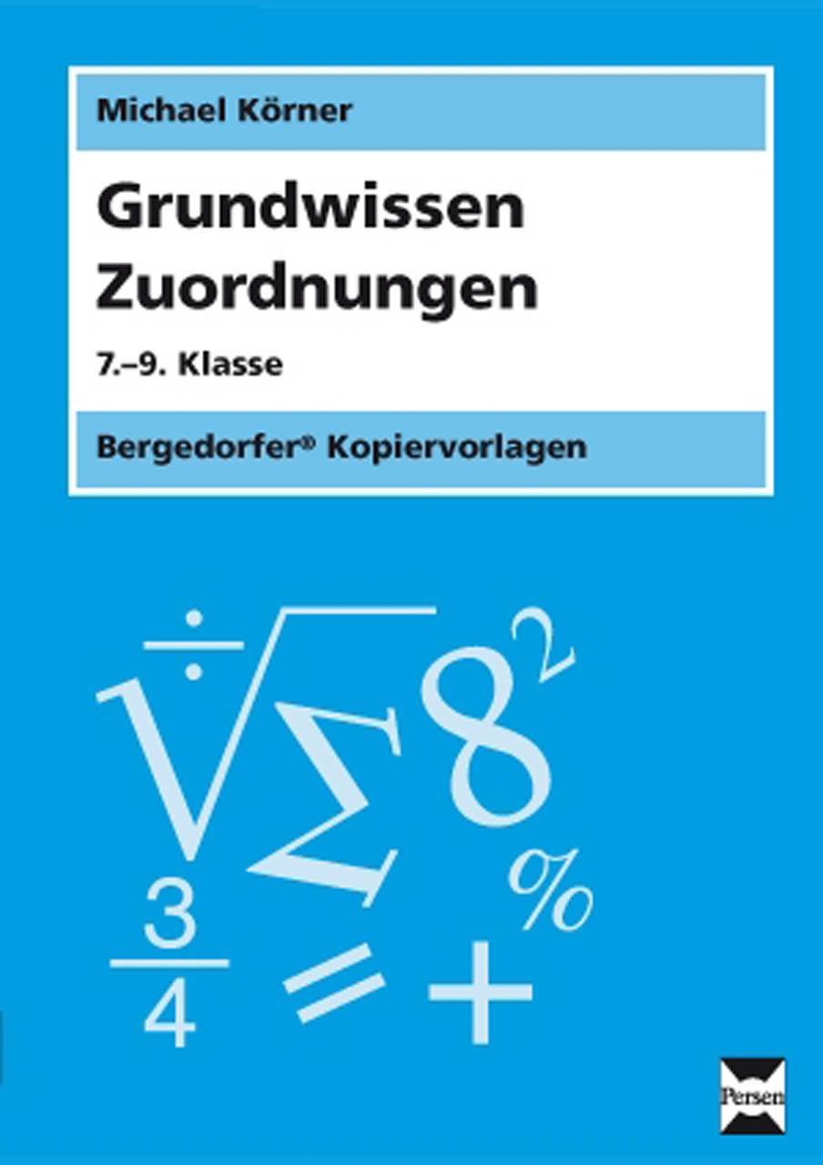 Grundwissen Zuordnungen 7. bis 9. Klasse