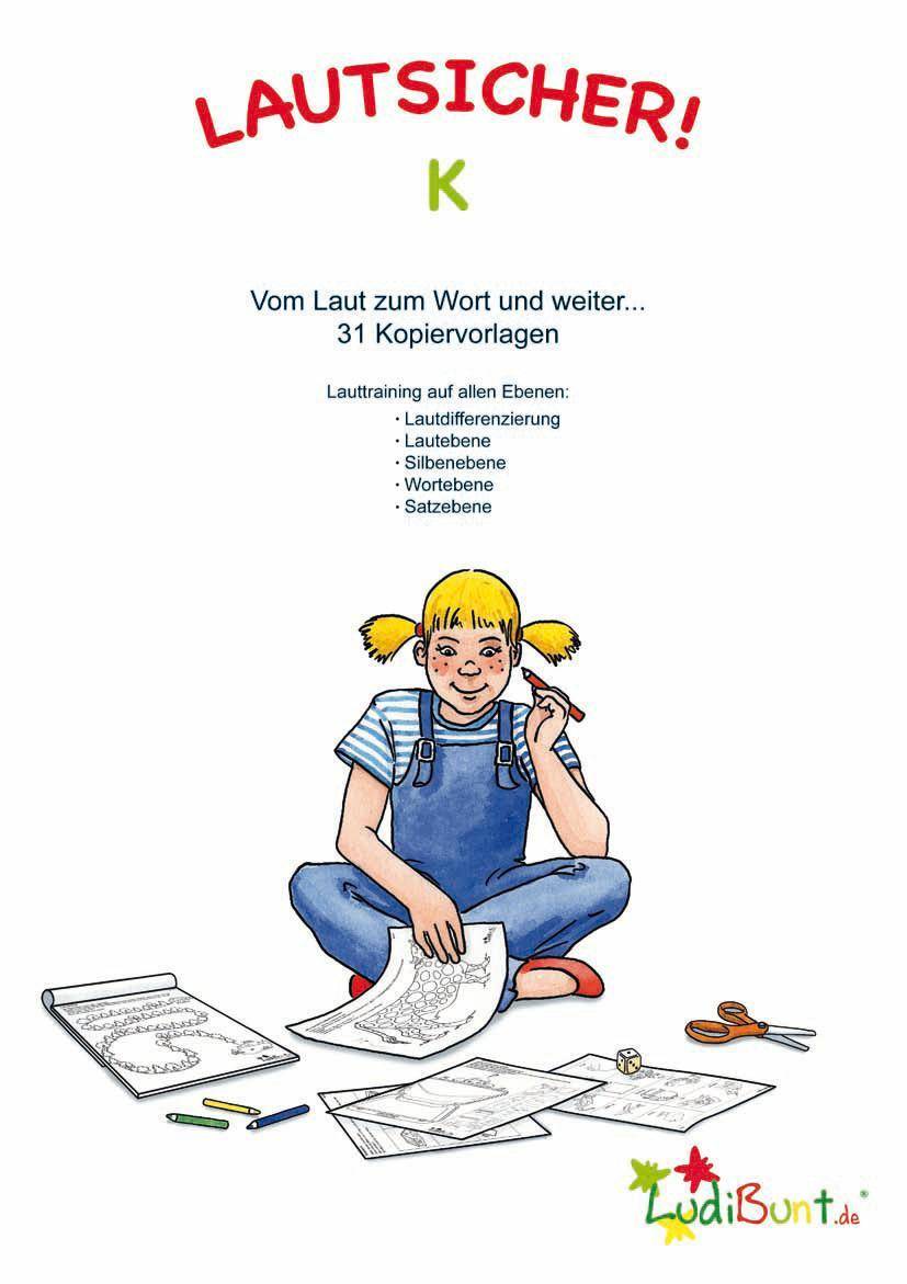 Lautsicher K - Kopiervorlagen Kopiervorlagen zum Wortschatztraining