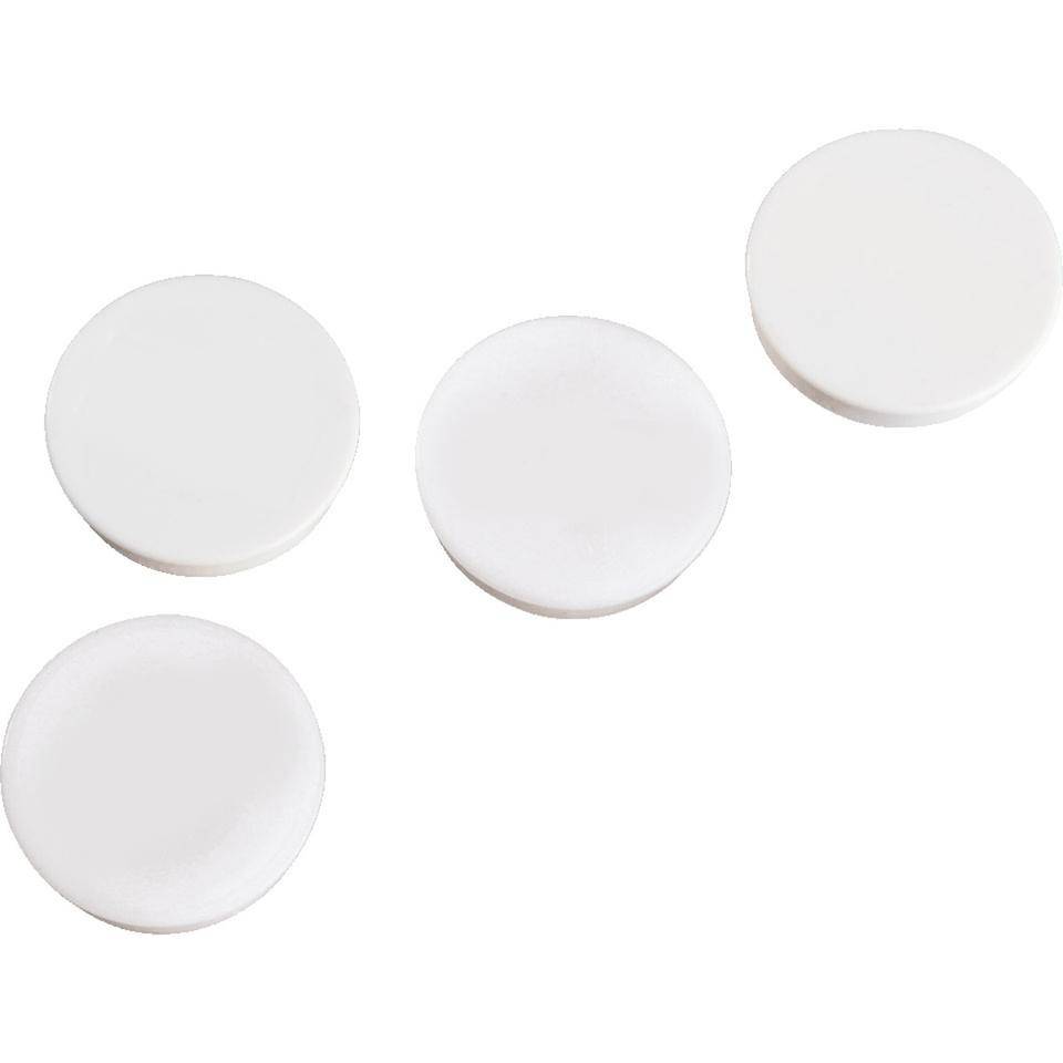 Magnete, weiß, Ø 20mm, 10/VE