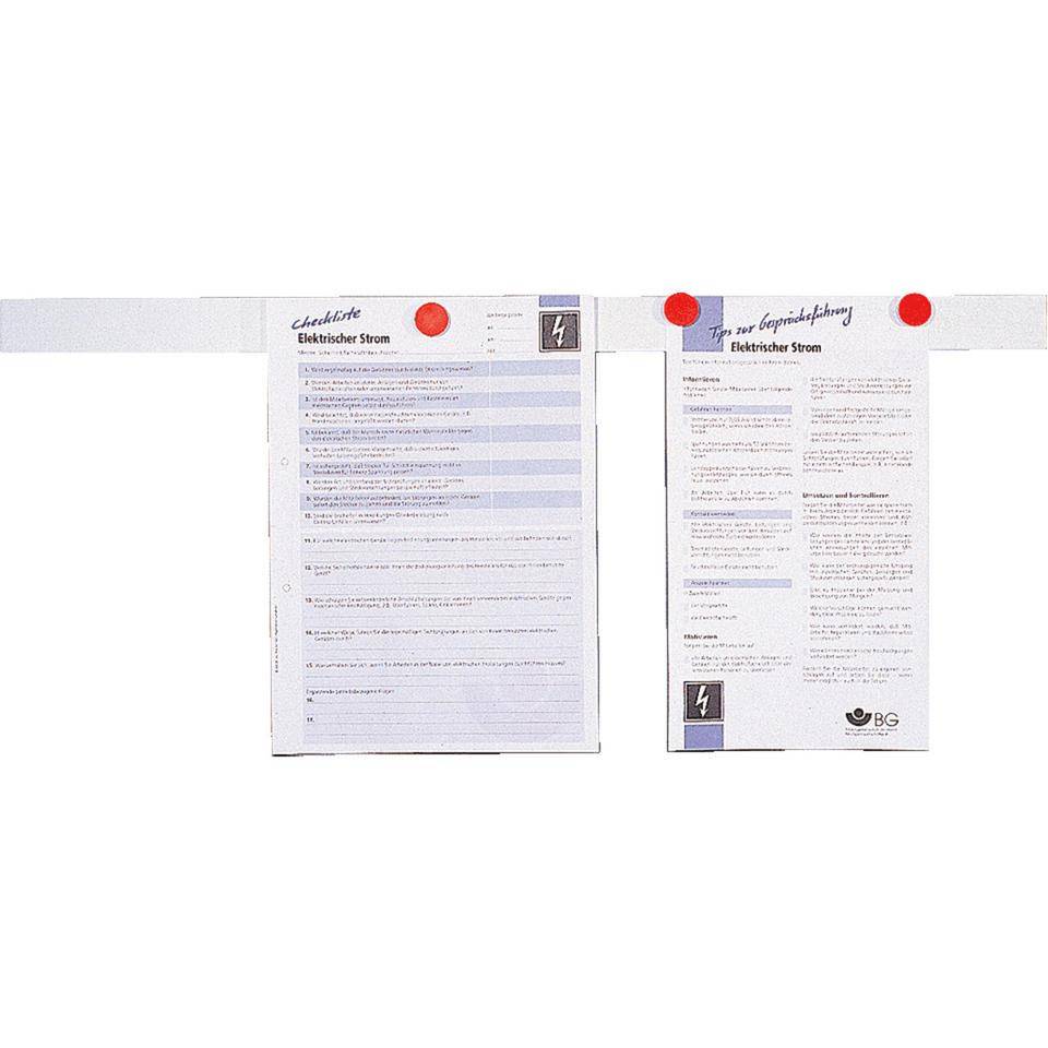 Magnete, weiß, Ø 20mm, 10/VE