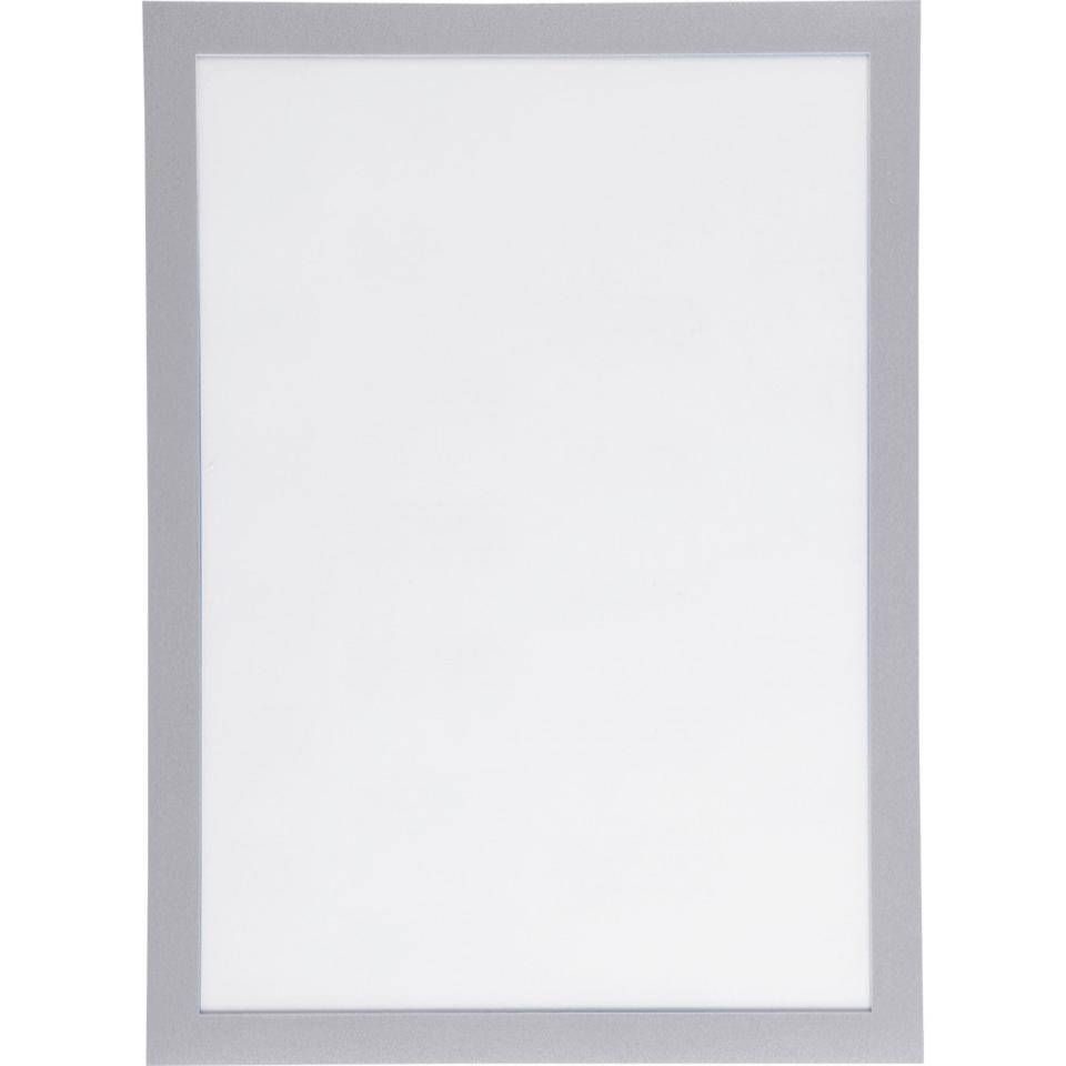 DURABLE Magnetrahmen DURAFRAME Magnetic plus, silber, A4, 2 Stück/VE