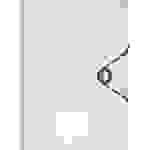 LEITZ Projektmappe Solid, 6 Fächer, mit Gummiband, weiß, 254x38x330mm