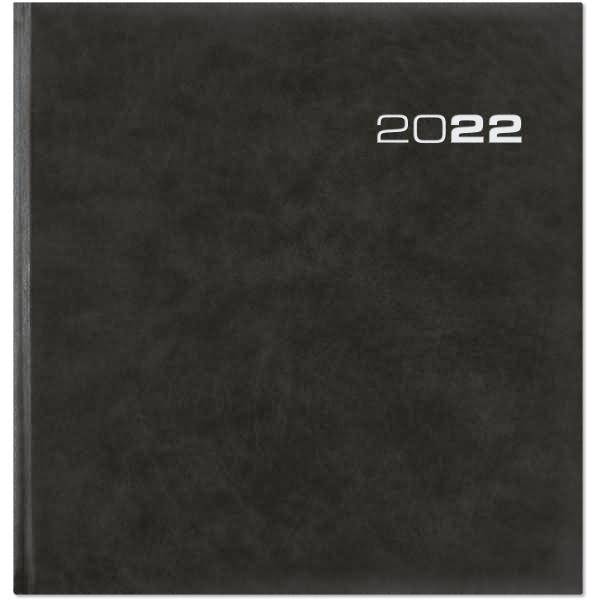 Wochenbuch Sekretär 786 2022 1 Woche/2 Seiten 20x21cm anthrazit