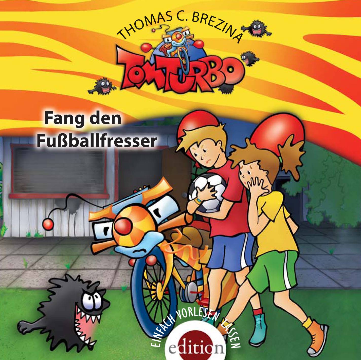 Tom Turbo - Fang den Fußballfresser, 1 Audio-CD Gelesen vom Autor