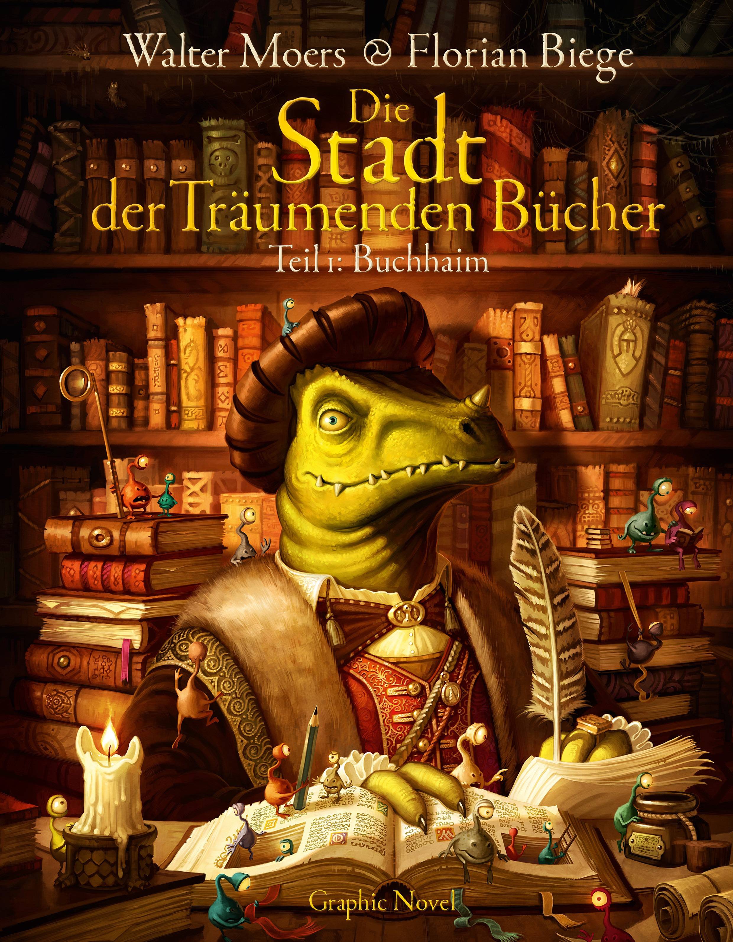 Die Stadt der Träumenden Bücher (Comic) Band 1: Buchhain