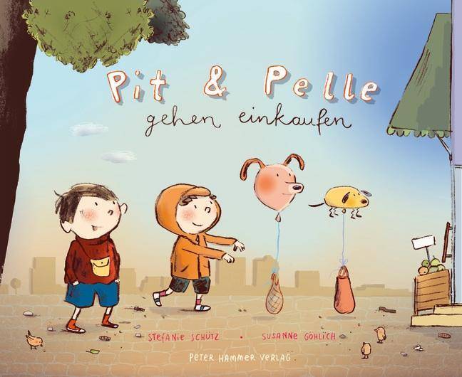 Pit und Pelle gehen einkaufen Bilderbuch