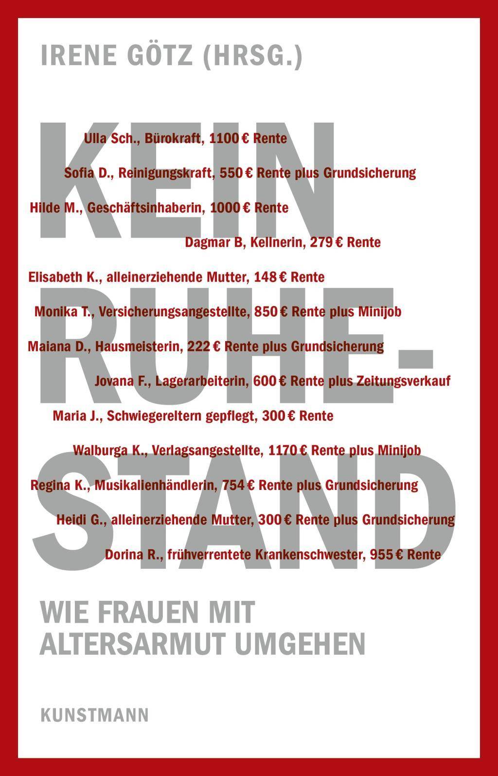 Kein Ruhestand Wie Frauen mit Altersarmut umgehen
