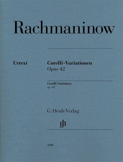 Rachmaninow, Sergej - Corelli-Variationen op. 42 Besetzung: Klavier zu zwei Händen