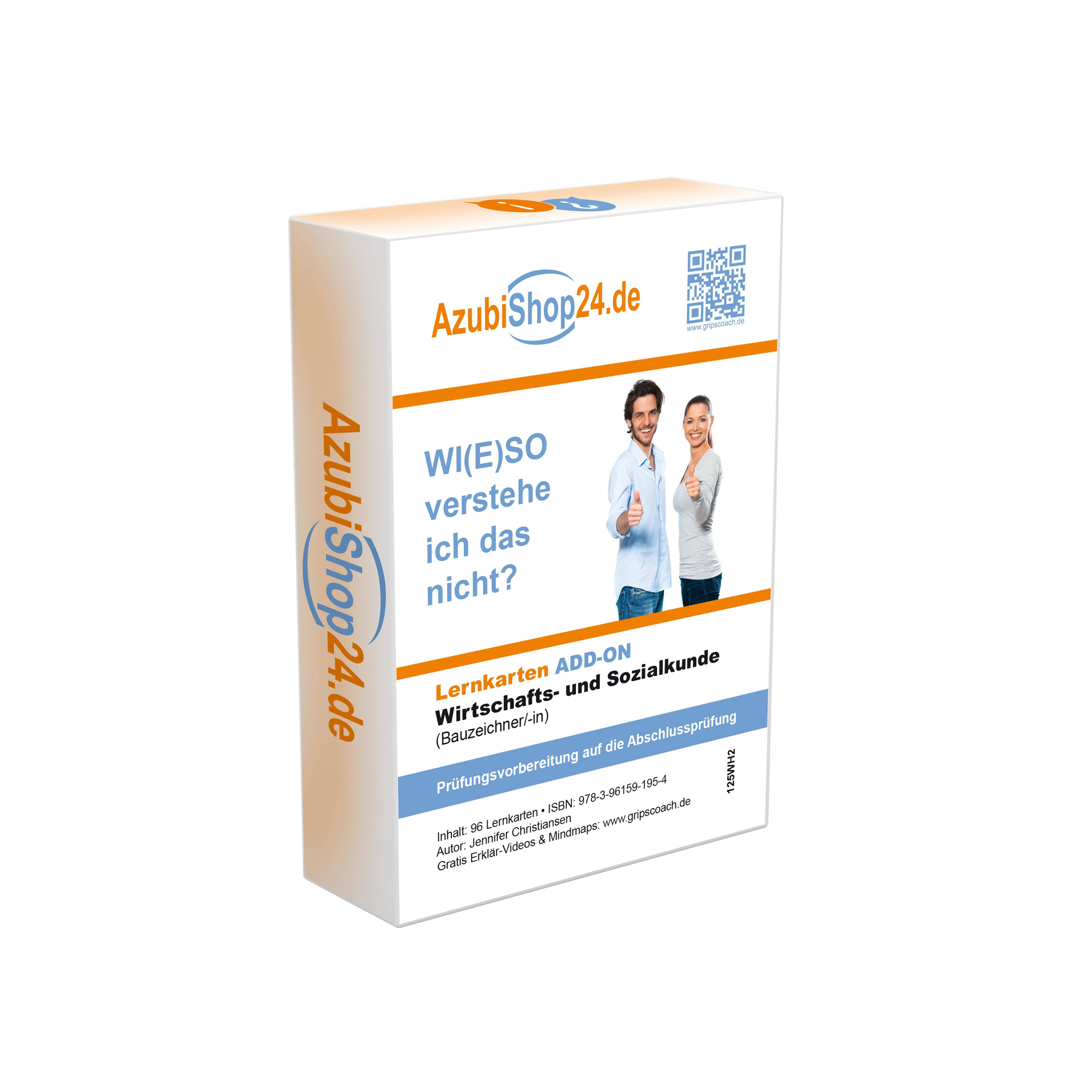 AzubiShop24.de Kombi-Paket Lernkarten Bauzeichner/-in Erfolgreiche Prüfungsvorbereitung auf die Abschlussprüfung