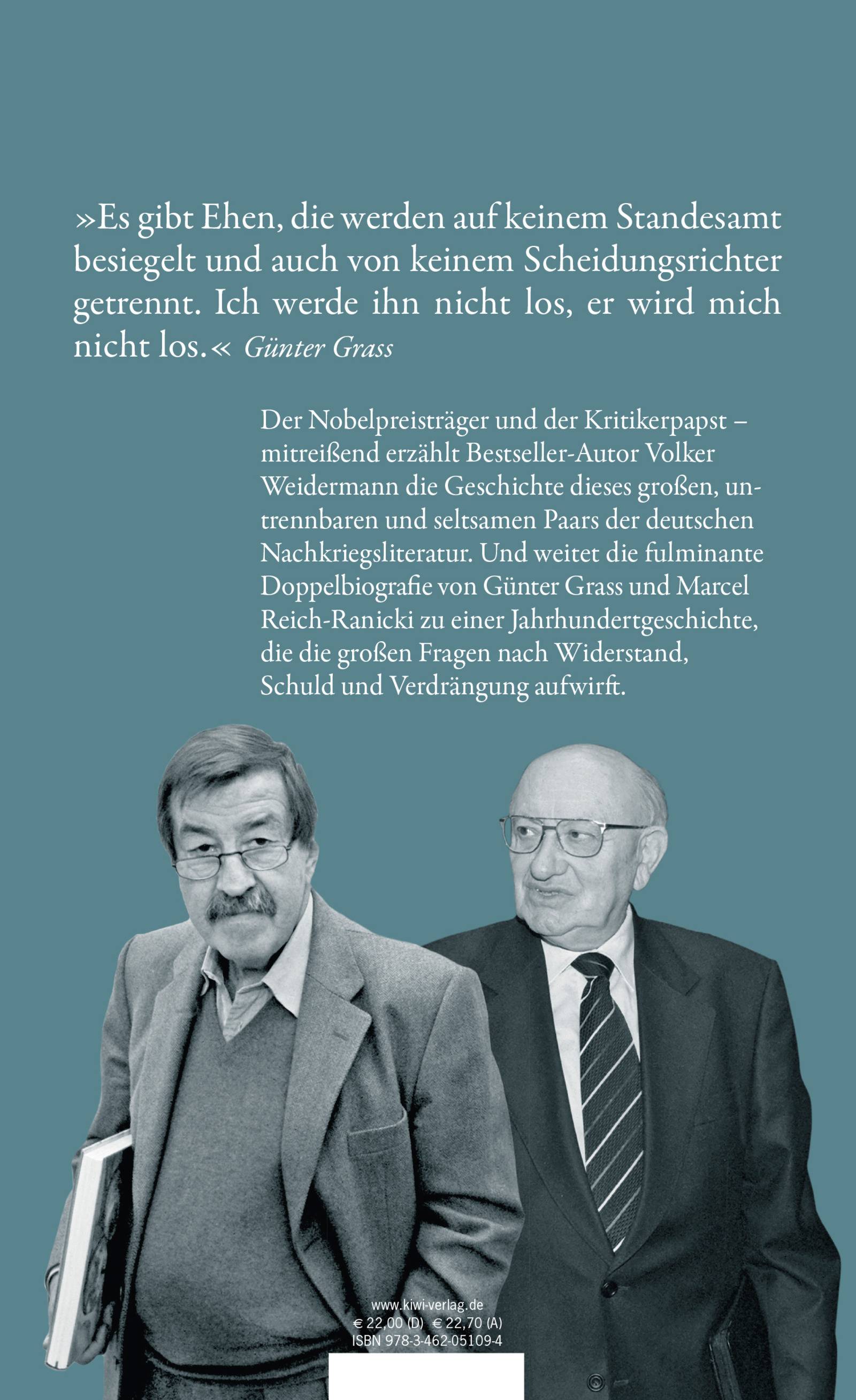 Das Duell Die Geschichte von Günter Grass und Marcel Reich-Ranicki