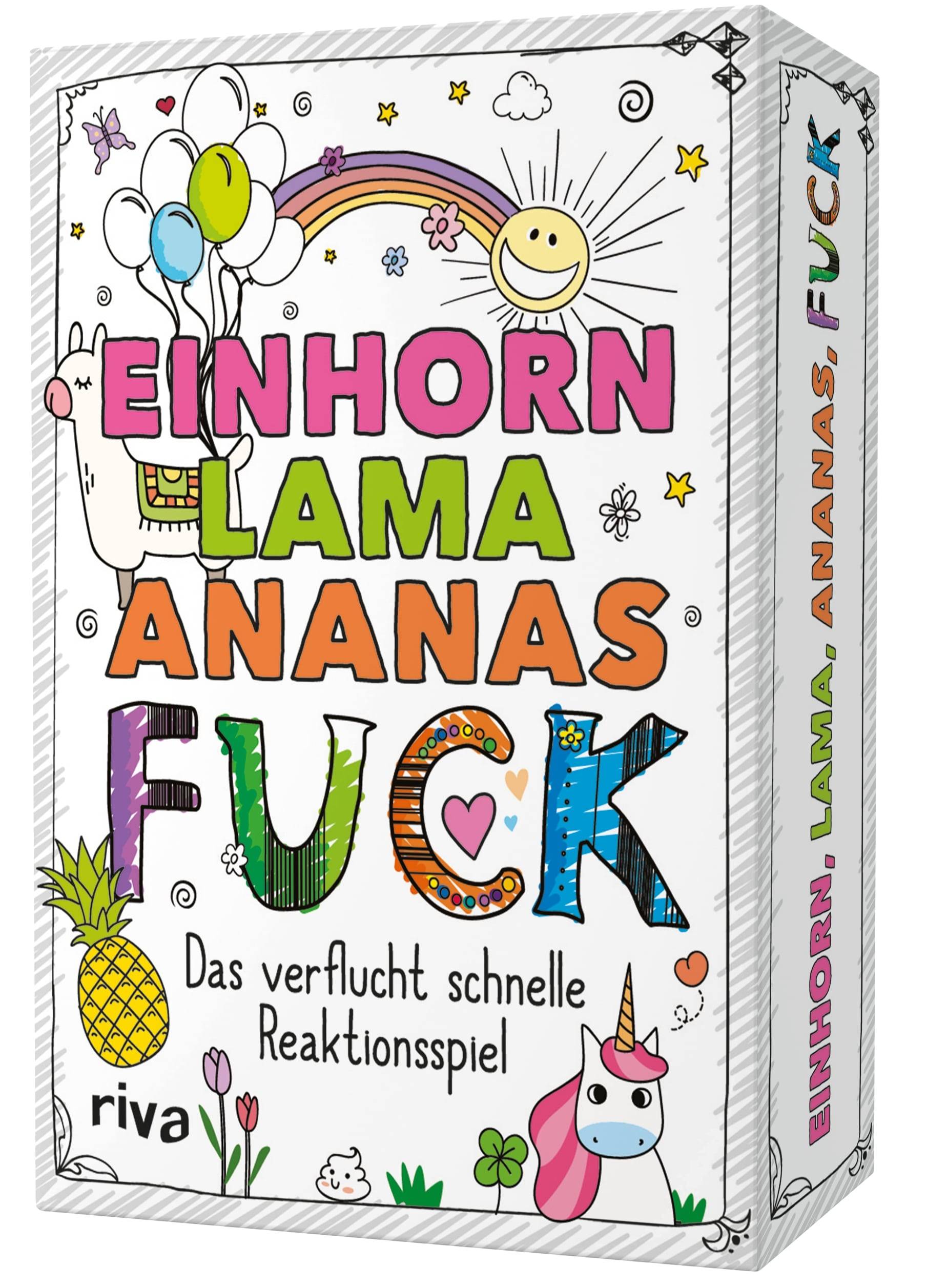 Einhorn, Lama, Ananas, FUCK Das verflucht schnelle Reaktionsspiel