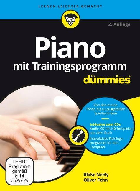 Piano mit Trainingsprogramm für Dummies, mit DVD-ROM Mit CD und CDROM, ...für Dummies