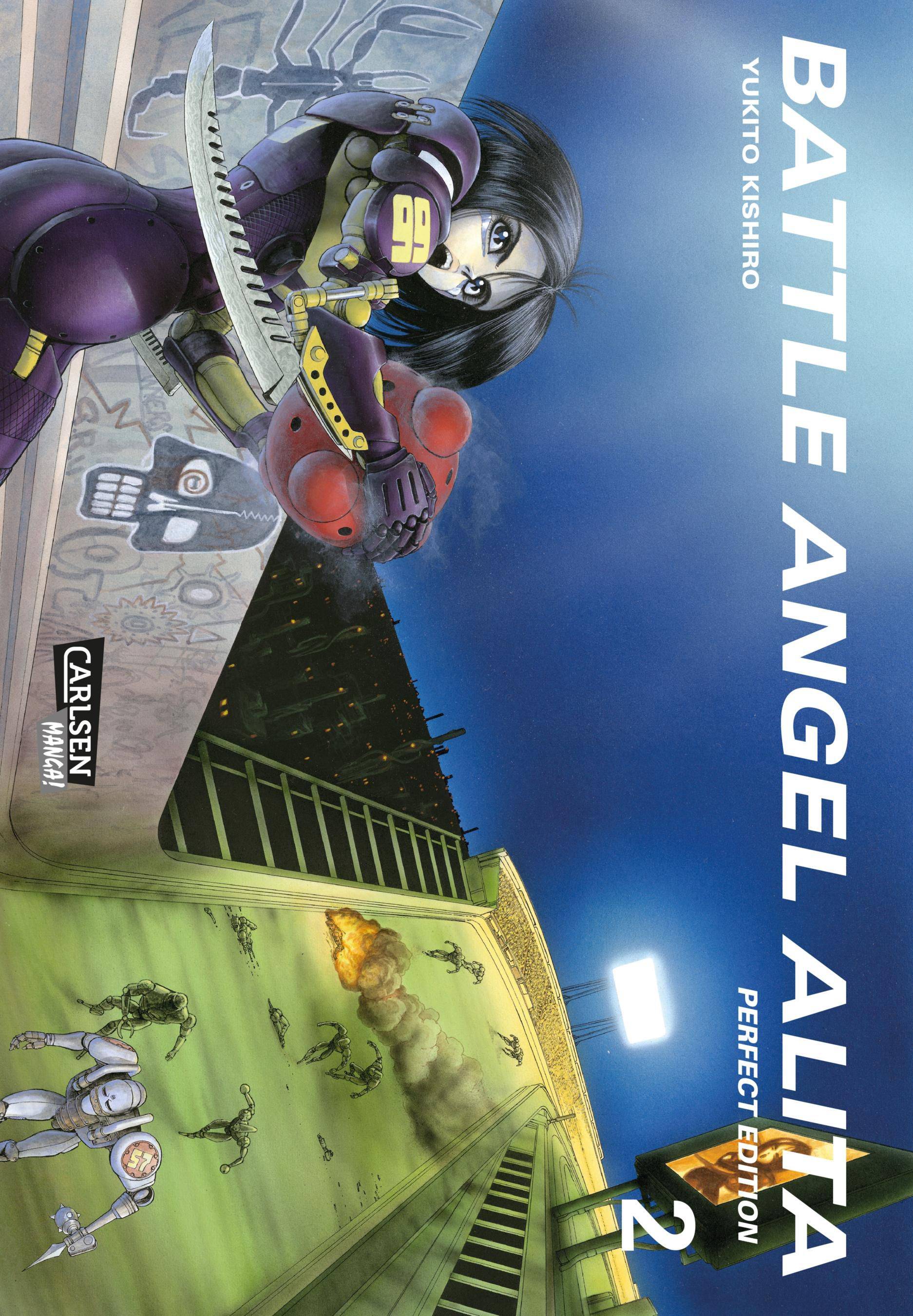 Battle Angel Alita - Perfect Edition 2 Hochwertige Neuausgabe des epischen Science-Fiction-Mangas