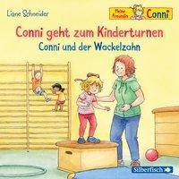 Conni geht zum Kinderturnen / Conni und der Wackelzahn, 1 Audio-CD 1 CD, Hörspiel. CD Standard Audio Format