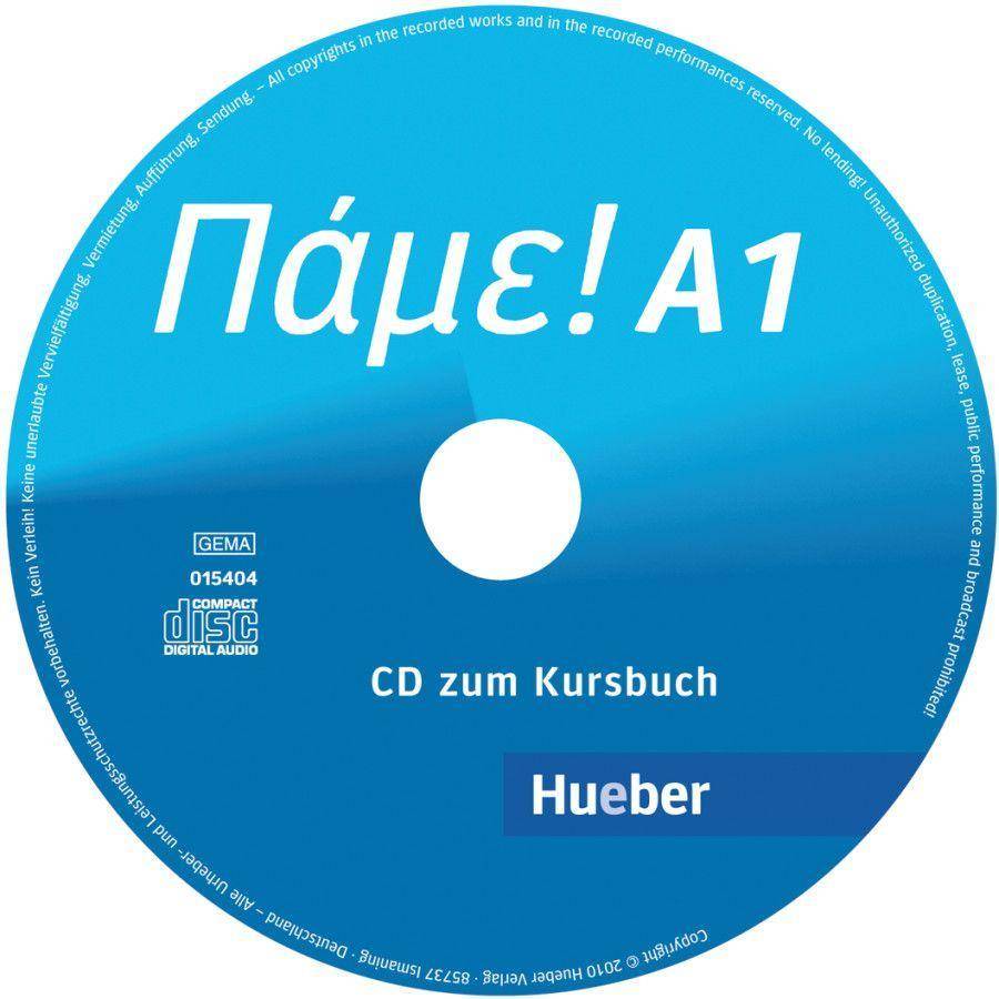 Pame! A1 Der Griechischkurs / Audio-CD zum Kursbuch. CD Standard Audio Format