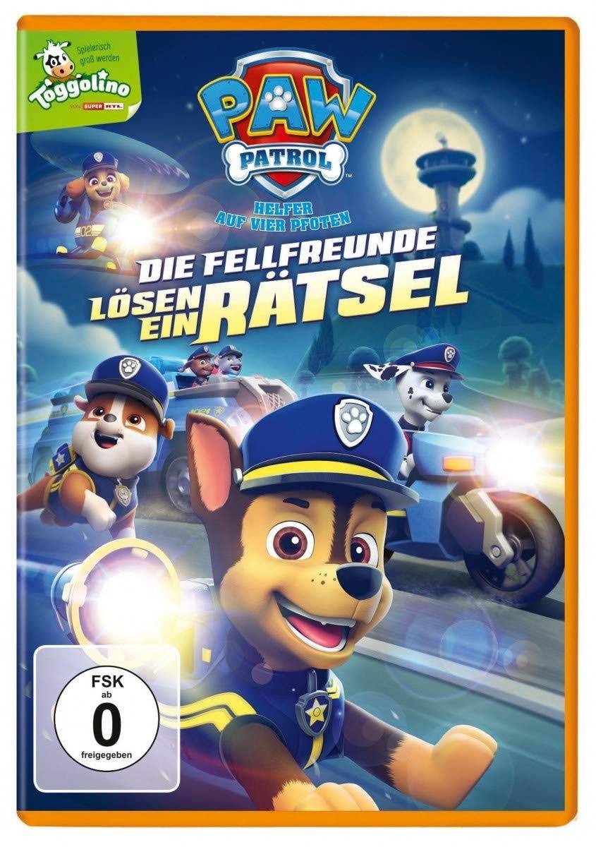 Paw Patrol - Die Fellfreunde lösen ein Rätsel FSK ab 0, DVD-Video, Dt/engl/frz/ital/niederländ/span, Paw Patrol, Helfer auf vier Pfoten