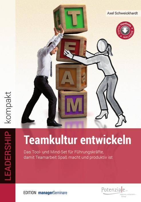 Teamkultur entwickeln Das Tool- und Mind-Set für Führungskräfte, damit Teamarbeit Spaß macht und produktiv ist. Digitale Handouts inklusive