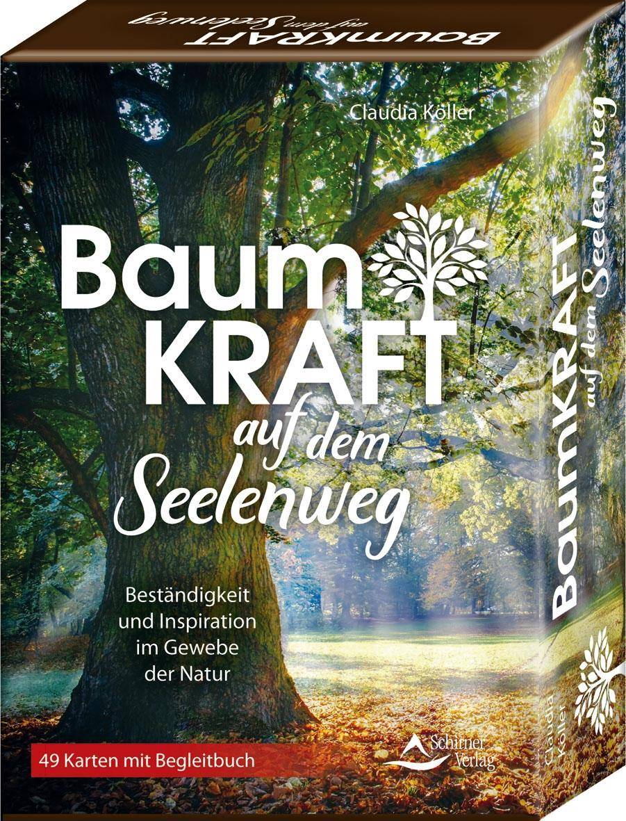 Baumkraft auf dem Seelenweg, 49 Karten mit Begleitbuch Beständigkeit und Inspiration im Gewebe der Natur