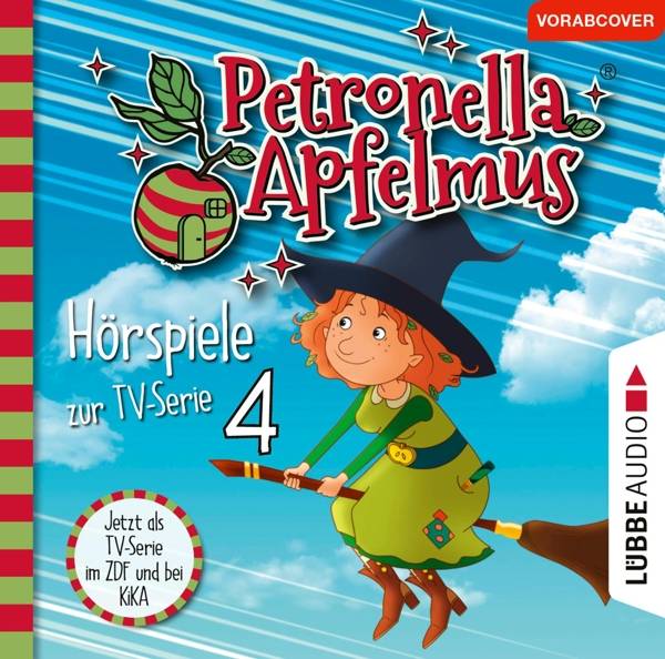 Petronella Apfelmus - Hörspiele zur TV-Serie 4 Verhexte Bäckerei, Das Band der Freundschaft, Hexengeburtstag, Aufprall mit Folgen.