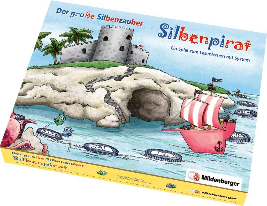 Der große Silbenzauber: Silbenpirat Ein Spiel zum Lesenlernen mit System