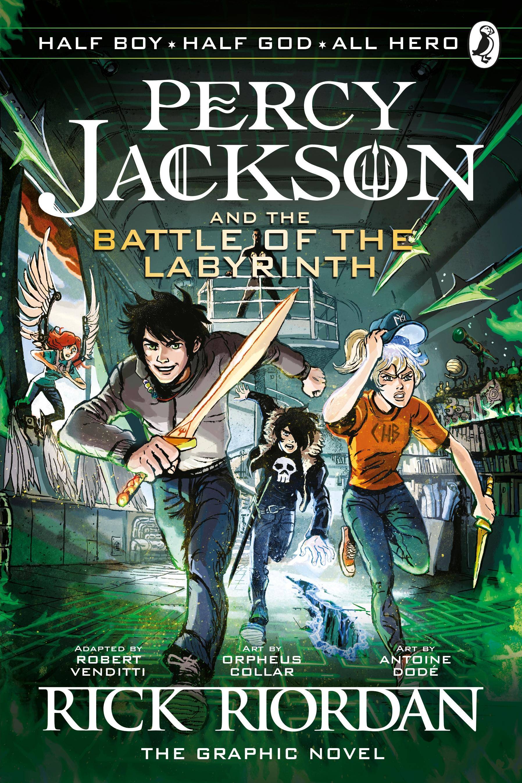 Percy Jackson and the Battle of the Labyrinth, The Graphic Novel Percy Jackson Book 4