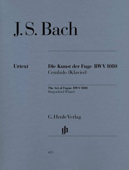Bach, Johann Sebastian - Die Kunst der Fuge BWV 1080 Besetzung: Klavier zu zwei Händen