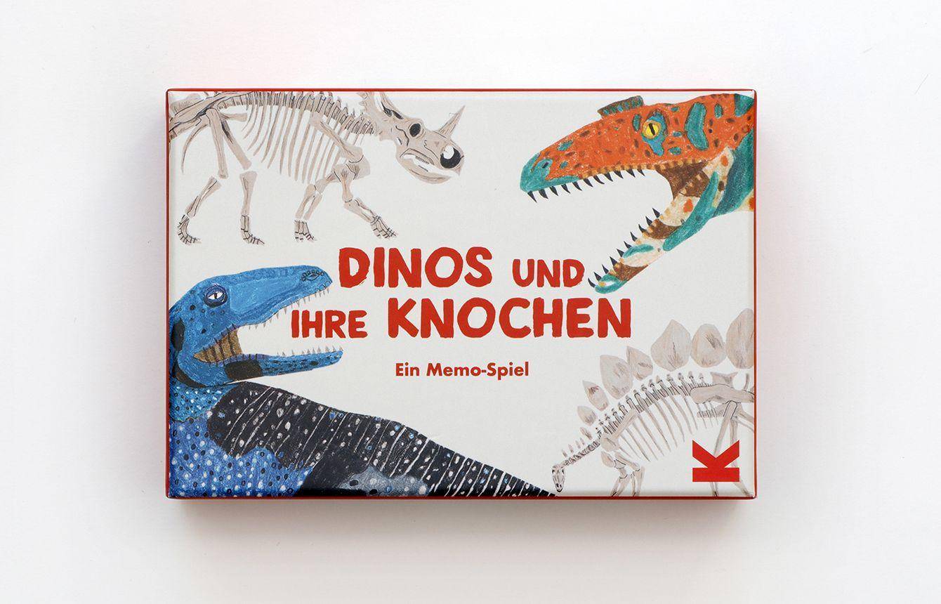 Dinos & ihre Knochen (Kinderspiele) Ein Memo-Spiel