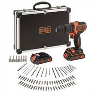 Black & Decker BDCHD18BAFC - Handbohrmaschine - 1 cm - 1400 RPM - 2,5 cm - 1 cm