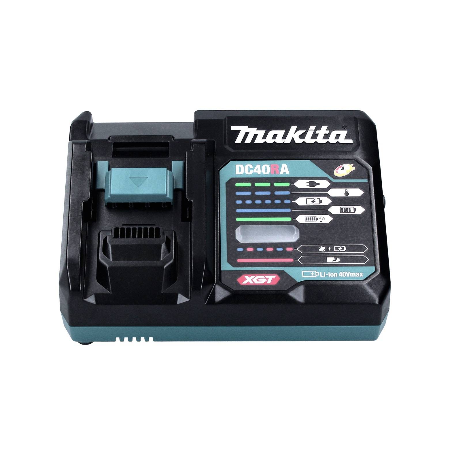 Makita Power Source Kit 40 V max. mit BL 4040 Akku 4,0 Ah XGT ( 191B26-6 ) + DC 40 RA Schnell Ladegerät XGT LXT ( 191E07-8 )
