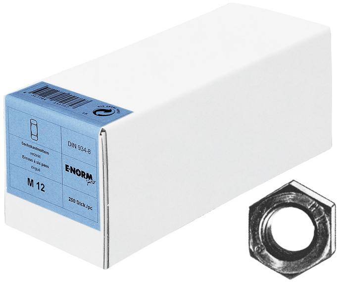 DIN 934 8 galZn M6 HP E-NORMpro