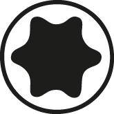 Schraube Terrassotec geh.DIN10088 4 x 40mm T15