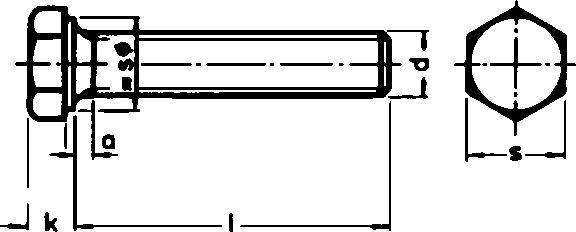 DIN 933 8.8 galZn M12x40 HP E-NORMpro
