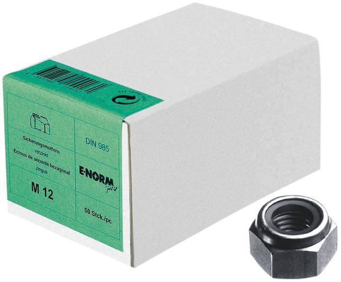 DIN 985 Edelstahl A2 M6 HP E-NORMpro, 200 Stück