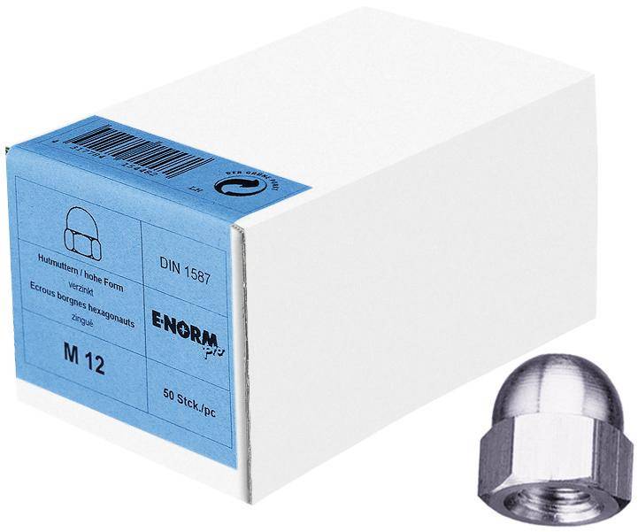DIN 1587 6 galZn M24 HP E-NORMpro
