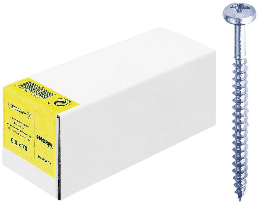 SPS Pan-Head zn PZD 6,0x 40 HP E-NORMpro, 200 Stück