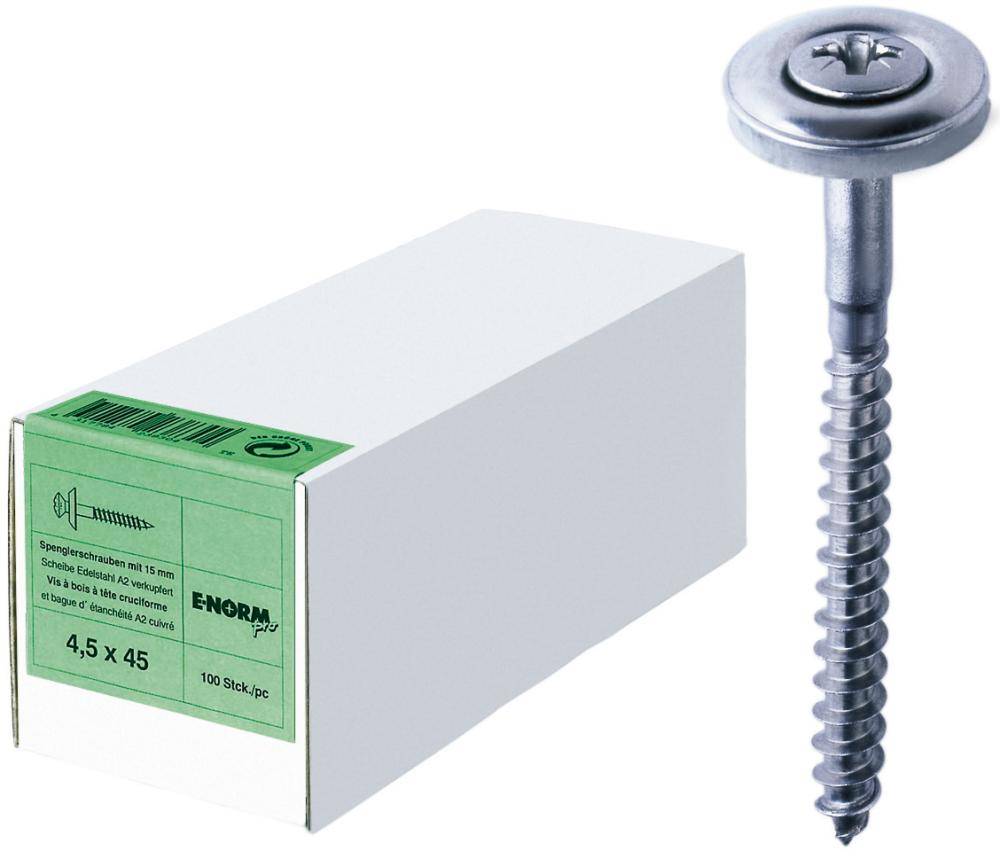 Spenglerschraube A2 PZD 24,5x 65 15 E-NORMpro