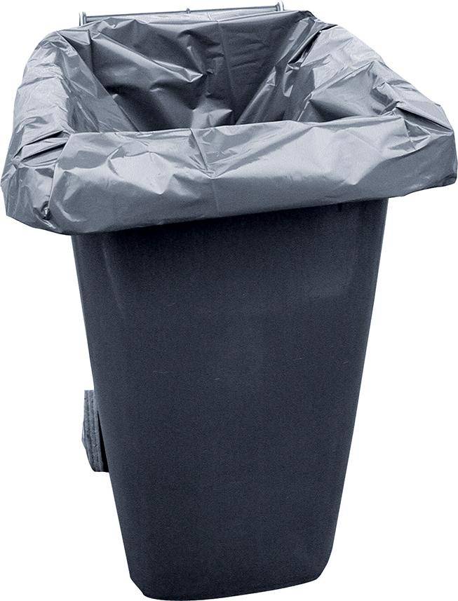 Müllsack 240 l grau ca. 85 my lose, 50 Stück